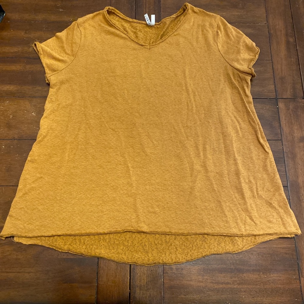 Mudd Warm Ginger Short Sleeve Shirt